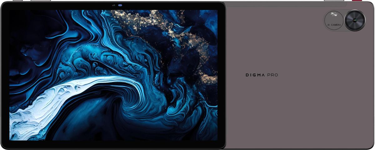 10.1" Планшет DIGMA PRO Infinity 8/256 GB G85 4G, 1920 x 1200, Android 14, темно-коричневый [ta3e0m01]